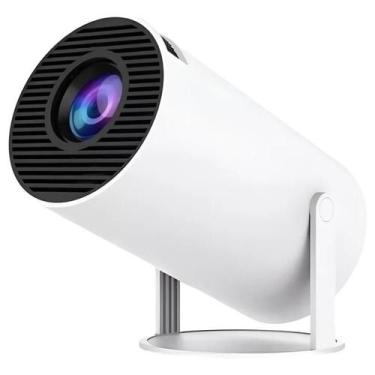Imagem de Smart projetor HY300 mini projetor Suporta 4K portátil Branco - Projet