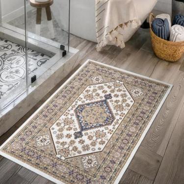 Imagem de 2 Tapete Banheiro Antiderrapante Absorvente 60x90 Tu M03 Bg - IDEALIZA