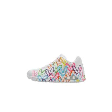 Imagem de Skechers James Goldcrown feminino: Uno - Highlight Love, Branco/Multi, 34