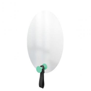 Imagem de Espelho Funcional Hook Verde Com material sintético Preto 60 X 40 Cm O