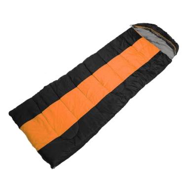 Imagem de TOPINCN Saco de Dormir de Aquecimento Elétrico, Elementos de Aquecimento de Fibra de Carbono, Compactos, para Acampamento de Inverno, Caminhando de Caminhada de Mochila (Laranja)