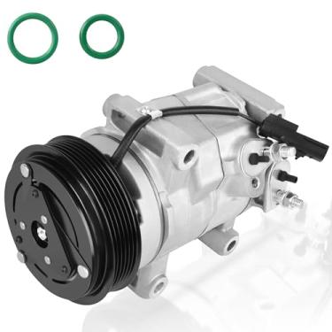 Imagem de HYR Compressor de ar condicionado automotivo AC Compressor com embreagem compatível com Dodge Grand Caravan, Avenger, Journey, Chrysler 200 Town Country, Ram CV, Volkswagen Routan, V6 3.6L, 6 ranhuras