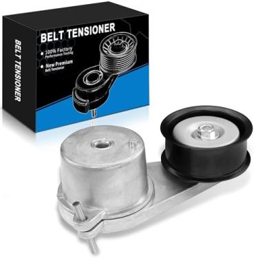 Imagem de SZKAIDAG Conjunto tensor de correia com polia para: -Nissan 350Z 2007-2009 370Z 2009-2019 GT-R 2009-2018 3.5L 3.7L 3.8L para: -Infiniti EX35 FX35 G35 M35 M37 FX37 G37 Q50 Q60 Q70 2007-2019 OEM # 39129