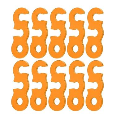 Imagem de Generic Fivela de Windrope, 10 Tensionadores de Corda Estável para Tendas (Ouro)