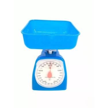 Imagem de Balança De Cozinha 5 kg Com Bandeja Mecânica Analógica - Idea