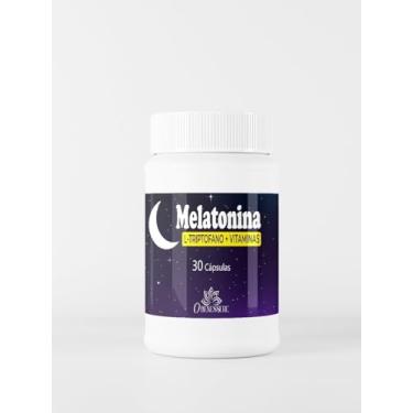 Imagem de Melatonina com L-Triptofano + Magnésio, Vitamina B6 e Ácido Fólico | O Benessere Nutrition | 30 Cápsulas | Uso Noturno