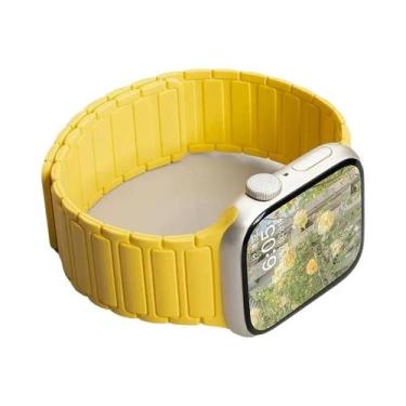Imagem de Pulseira Esportiva Magnética De Silicone De 49mm 45mm 46mm 42mm 38mm 4