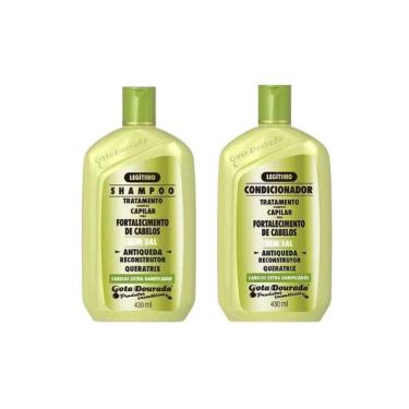Imagem de Kit Shampoo+ Condicionador Gota Dourada Fortalecimento Queda