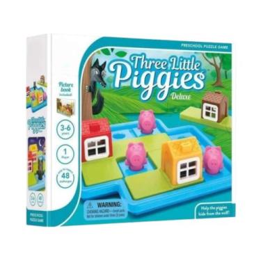 Imagem de Brinquedo Infantil Desafio IQ Três Porquinhos Nettoy - 40067