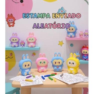 Imagem de Bolsa infantil Silicone para Crianças desenho animado Labubu com alça 