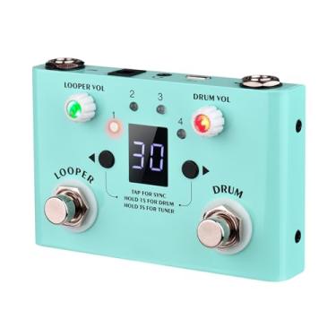 Imagem de Domary M- Lost Tempo Effect Pedal Drum Looper Effector Mini 2-em-1 Ajustador de Alta Precisão Velocidade Ajustável para Músicos Liga de Zinco (Sem ajuste de velocidade)