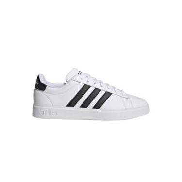Imagem de Tênis Adidas Branco/Preto Masculino Grand Court Base 2.0-Unissex