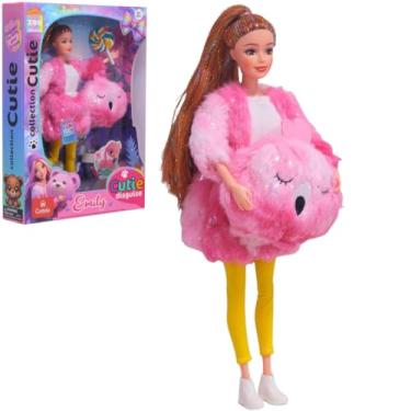 Imagem de Boneca Emily Coleção Fantasia Flamingo - Castela