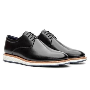 Imagem de Sapato Derby Bigioni Italiano Casual Lançamento Em Couro-Masculino