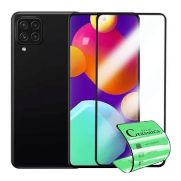 Imagem de Película Protetora de Cerâmica Compatível Samsung Galaxy M62 Cobertura Total, Não Quebra