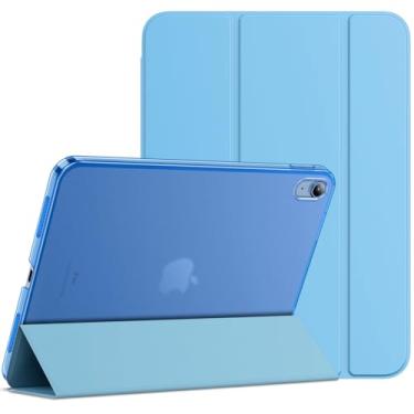 Imagem de JETech Capa para iPad (A16) 11ª/10ª Geração (2025/2022), Case Rígida de Suporte Fino com Despertar/Sono Automático (Céu Azul)
