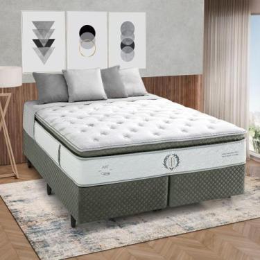 Imagem de Colchão Queen Molas Ensacadas Noir 158x34cm Herval