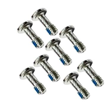 Imagem de JINTAI Prata 8 peças/conjunto de parafusos de cobertura inferior para Dell Latitude 5510 5511 Precision 3550 3551 3552