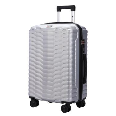 Imagem de Mala Travelux Sargans Grande 32 Kg Prata - Expansível
