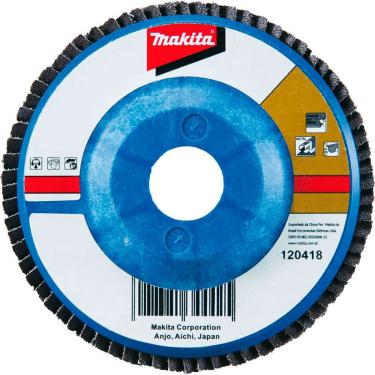 Imagem de Disco De Lixa Flap 180x22mm Grão 80 Para Metais E Inox Makita D-36441