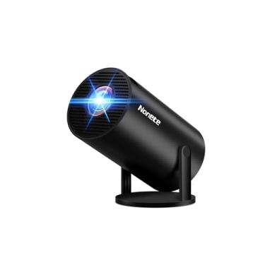 Imagem de Mini projetor 1080p com WiFi 6 e Bluetooth 5.4, projetor Full HD 4K possui foco automático e Keystone