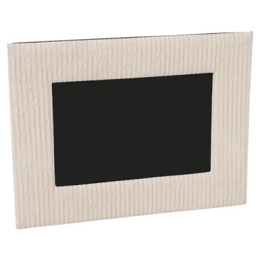 Imagem de SPYMINNPOO Porta-retratos de Couro, Porta-retratos Premium de 6 Polegadas para Exibição de Mesa, Decoração de Escritório Doméstico de 8,5 X 4,7 X 6,5 Polegadas Com Suporte Resistente, Formatos Verticais Horizontais (Bege)