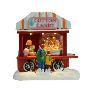 Imagem de Christmas Village House - Loja de algodão doce