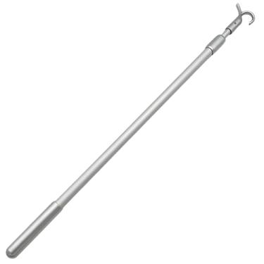 Imagem de Haste de extensão sem fio, persianas de haste de tensão de 33 a 61 cm de comprimento, poste de claraboia de alumínio para persianas de claraboia, persianas de favo de mel