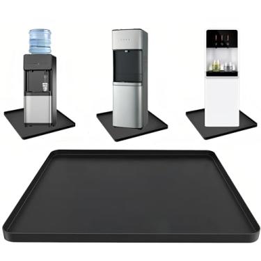 Imagem de Punhard Tapete para refrigerador de água, 50 x 50 x 1,5 cm, mini tapete de geladeira para piso e bancada - antiderrapante, à prova de derramamento, prevenção de gotejamento - protege o chão de
