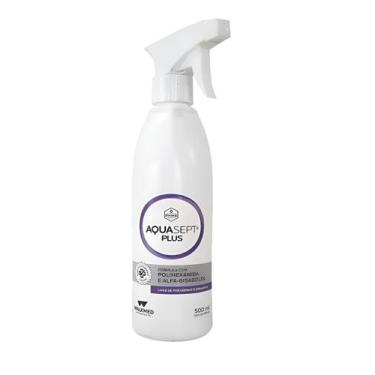 Imagem de AQUASEPT PLUS SOLUÇAO ANTISSÉPTICA 500 mL com Polihexanida - Walkmed