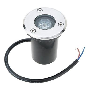 Imagem de 1W 12V IP67 LED Underground Light Alto poder Vidro Temperado Aço Inoxidável Jardim Paisagem CE