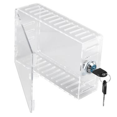 Imagem de GLOGLOW Tampa do Termostato, Caixa de Bloqueio de Termostato Universal de Plástico para Interruptores e Tomadas de Escritórios e Escolas