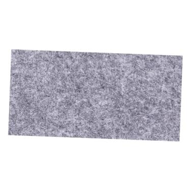 Imagem de Esquirla Tapete de feltro para desenho de caligrafia chinesa, de feltro para mesa de pintura, 80 x 120 cm, reutilizável para uso escolar, Cinza