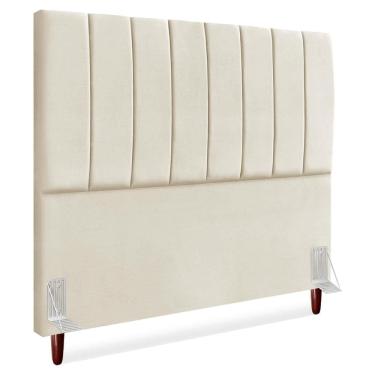 Imagem de Cabeceira Queen 160 cm Com Frame Carla Suede Artte