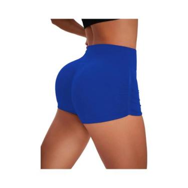 Imagem de Shorts De Yoga Sem Costura De Cintura Alta Para Mulheres, Hot Pants Co
