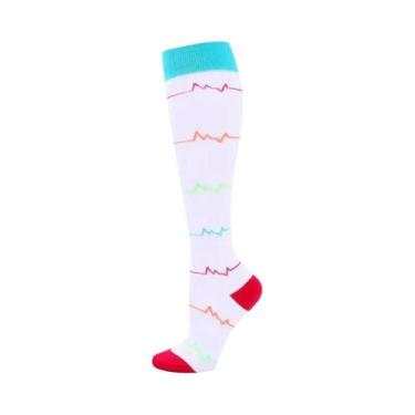 Imagem de Meias De Compressão Masculinas E Femininas 58 Estilos Médicas Para Enf