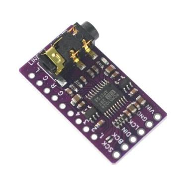 Imagem de Módulo DAC De Áudio HiFi GY-PCM5102 Interface I2S IIS Placa Decodifica
