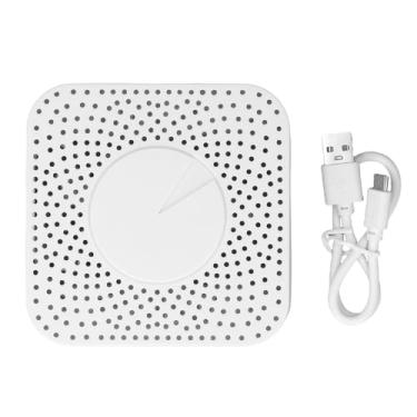 Imagem de Fafeicy Testador Inteligente de Qualidade do Ar, Controle de Aplicativo WiFi CO2 HCHO VOC PM2.5 Detector de Umidade e Temperatura, Com Aplicativo para Monitor de Ar Interno de