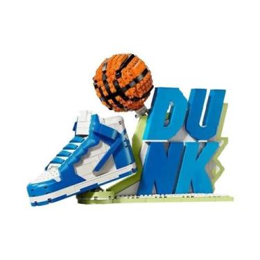 Imagem de Kit De Blocos De Montar Criativos Para Fãs De Basquete De Meninos Adol