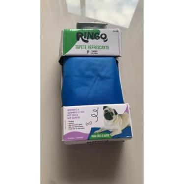 Imagem de Tapete Refrescante para Cães e Gatos, Azul, Tamanho P, 30 x 40cm