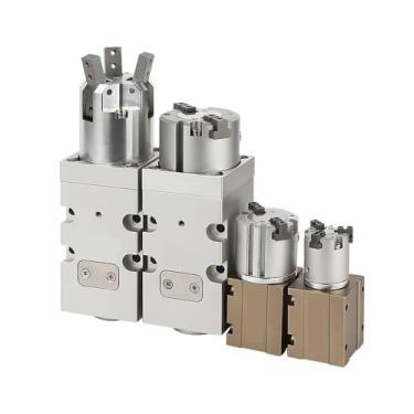 Imagem de Pinça rotativa 360° Air Gripper 2 dedos 3 dedos tampa de rosca cilindro YCMRS 2 3-16 20 25 32D PCMRS3-32D (YCMRS2-20D)