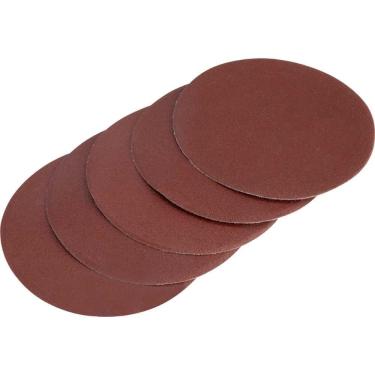 Imagem de Jogo Disco De Lixa 4.1/2'' 115mm G120 Pluma 5pcs Vonder