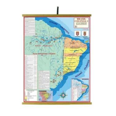 Imagem de Mapas Educativos - Brasil Colonial I 1200x900mm