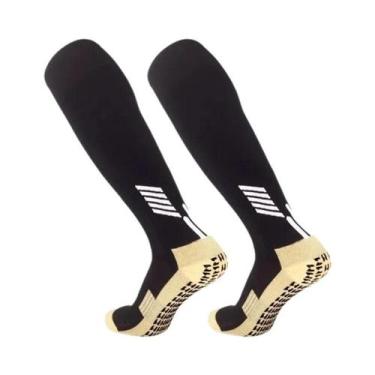 Imagem de Meias De Futebol Antiderrapantes De Cano Longo Com 11 Cores, Fundo Ato