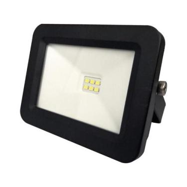 Imagem de Refletor Bronzearte Llum Deep Fit 10W, Preto 6500K