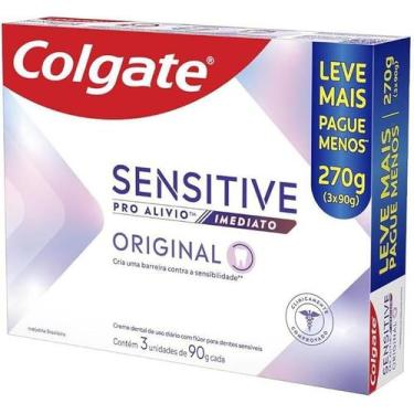 Imagem de Creme Dental Colgate Sensitive Pro-Alivio 90g Com 3 Unidades