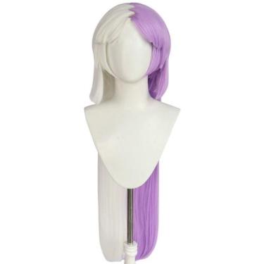 Imagem de Peruca de cosplay Bungos Strays Dogs Sigma Anime 100cm sintética - tai