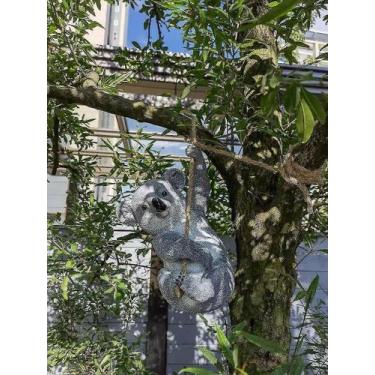 Imagem de Simulação de decoração de pátio de jardim Koala Resin Animal - Gloome 