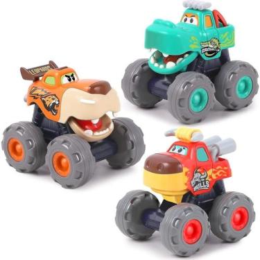 Imagem de Brinquedos de carro monstro em forma de crocodilo para crian - Gloome 