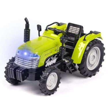 Imagem de Simulação de carro Toy Farmer Tractor em escala 1:32 com som e luz - G